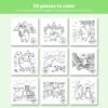 Cappy's World Tour Africa b3_2_pages.jpg Cappy's World Tour Africa coloring book for kids