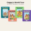 Cappy's World Tour Complete 4-book bundle coloring book for kids
