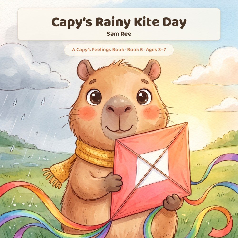 Cover of Capy's Rainy Kite Day