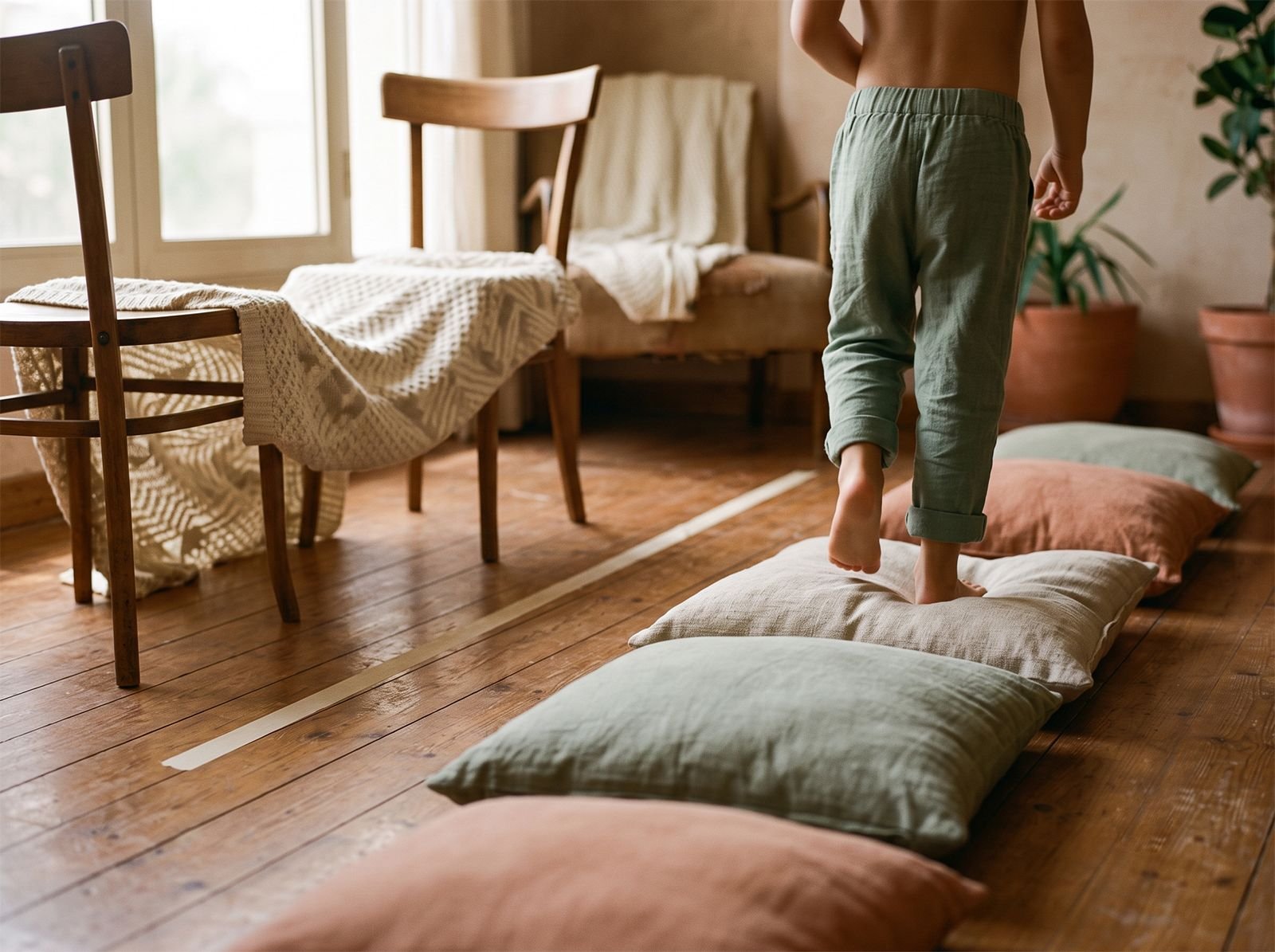 Living Room Obstacle Course